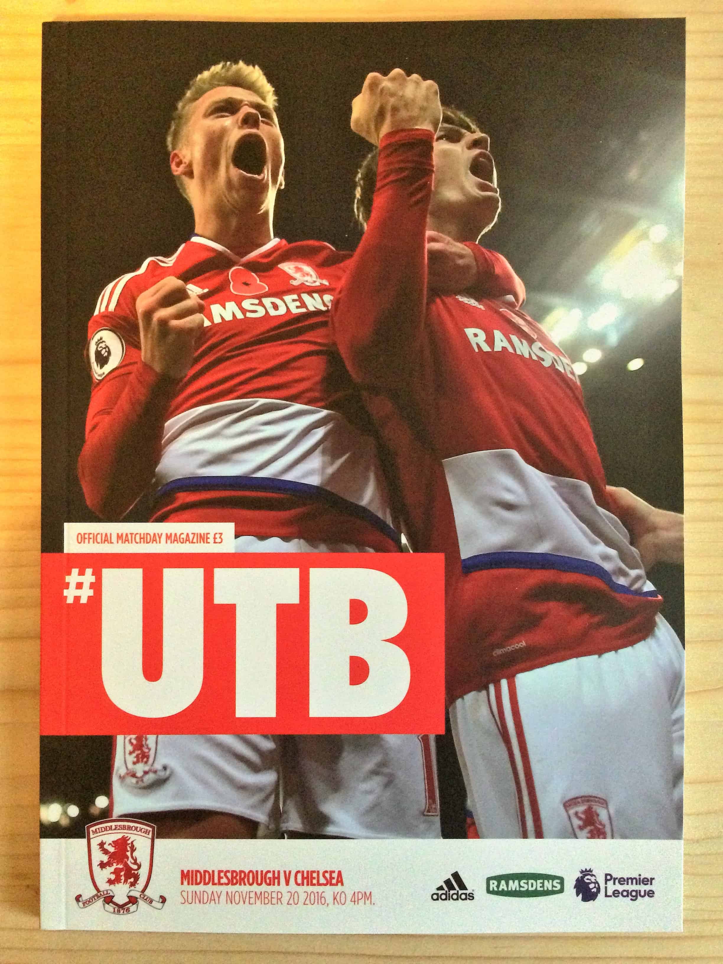 Middlesbrough FC v Chelsea FC